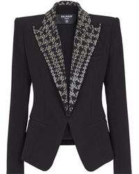 Balmain - Embroidered 6-Buttons Jacket - Lyst
