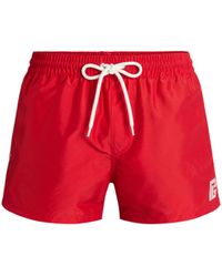 Balmain - Pb Embroidered Swim Shorts - Lyst