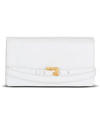Balmain - Shuffle Calfskin Wallet With Chain - Lyst
