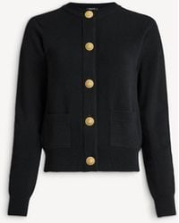 Balmain - Eco-Cashmere Cardigan - Lyst