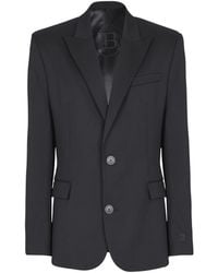 Balmain - 2-Buttons Wool Jacket - Lyst