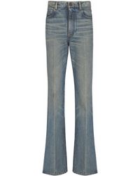 Balmain - Slim Straight-Leg Jeans - Lyst
