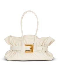 Balmain - Large Calfskin Anthem Bag - Lyst