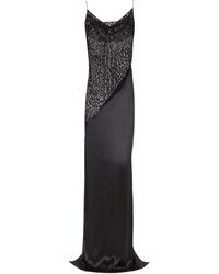 Balmain - Flowing Spaghetti Strap Dress - Lyst