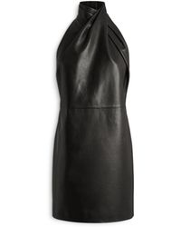 Balmain - Lambskin Open-Back Dress - Lyst