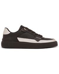 Balmain - B-Court Flip Leather Sneakers - Lyst