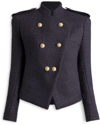 Balmain - Tweed 6-Button Jacket - Lyst
