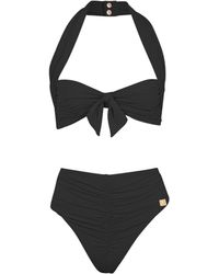 Balmain - Plain Two-Piece Swimsuit - Lyst
