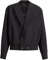 Balmain - Wool 2-Button Jacket - Lyst
