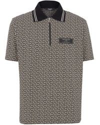 Balmain - Pb Labyrinth Jacquard Polo Shirt - Lyst
