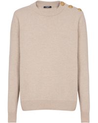 Balmain - Eco-Cashmere Jumper - Lyst
