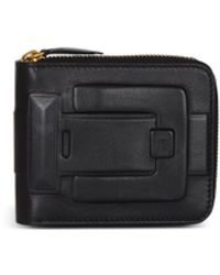 Balmain - Anthem Calfskin Leather Card Holder - Lyst