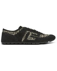 Balmain - Racer 45 Monogram Jacquard Sneakers - Lyst