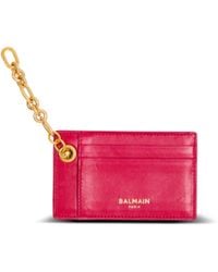 Balmain - Kartenetui Pulse Aus Lammleder - Lyst