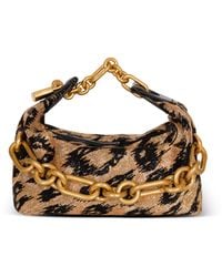 Balmain - Mini Leopard Sync Shoulder Bag - Lyst