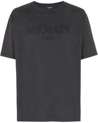 Balmain - Vintage Embroidered T-Shirt - Lyst