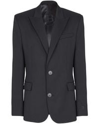 Balmain - 2-Buttons Wool Jacket - Lyst