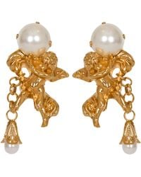 Balmain - Orecchini Angeli Barocchi - Lyst