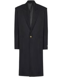 Balmain - Oversized Wool And Cashmere Coat - Lyst