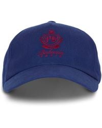 Balmain - Cotton College Emblem Cap - Lyst