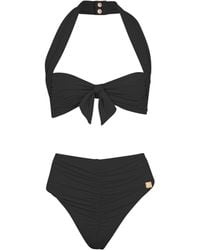 Balmain - Plain Two-Piece Swimsuit - Lyst