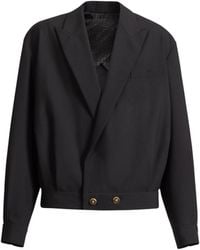 Balmain - Wool 2-Button Jacket - Lyst