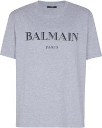 Balmain - T-Shirt With Print - Lyst
