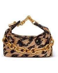 Balmain - Mini Leopard Sync Shoulder Bag - Lyst