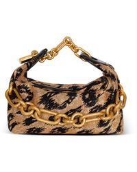 Balmain - Mini Leopard Sync Shoulder Bag - Lyst