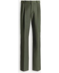 Balmain - Cotton Twill Trousers - Lyst