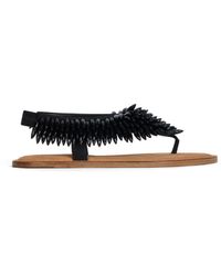 Balmain - Flat Sandals - Lyst