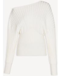 Balmain - Tube-Knit Jumper - Lyst