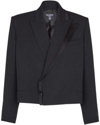 Balmain - Grain De Poudre Jacket - Lyst