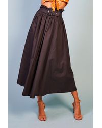Baloot Clothing Vitoria Belted Skirt - Multicolour