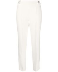 BOSS - Pressed-crease Tapered Trousers - Lyst