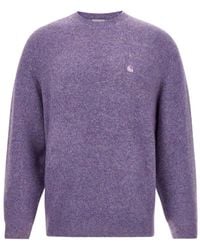 Carhartt - Knitted Sweater With Soft Textured Fabric And Subtle Logo - Lyst