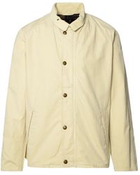 Barbour - 'Tracker' Ivory Cotton Jacket - Lyst