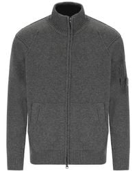 C.P. Company - Grs Dark Shadow Cardigan - Lyst