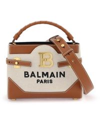 Balmain - B-Buzz 22 Top Handle Handbag - Lyst