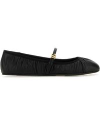 Dolce & Gabbana - Satin Ballet Flats - Lyst