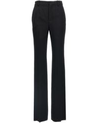 Saint Laurent - Flared Trousers - Lyst