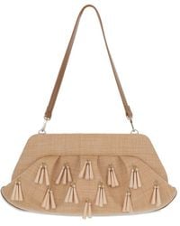 THEMOIRÈ - Emera Fringed Clutch - Lyst
