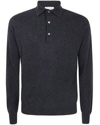 FILIPPO DE LAURENTIIS - Long Sleeves Cashmere Wool Polo Neck - Lyst