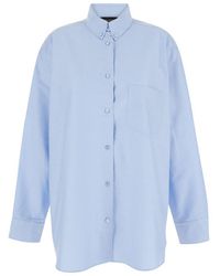 ANDAMANE - Light Shirt With Buttons - Lyst