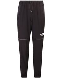 the north face black joggers mens