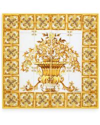 Dolce & Gabbana - Elegant Silk Scarf - Lyst