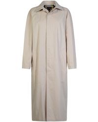 A.P.C. - 'Gaia' Cotton Trench Coat - Lyst