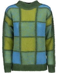 Marni - Wool And Mohair Blend Pullover - Lyst