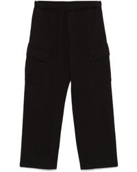 C.P. Company - Diagonal Raised Fleece Cargo Sweatpants - Lyst