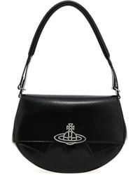 Vivienne Westwood - 'Sadie' Shoulder Bag With Orb Logo Print - Lyst